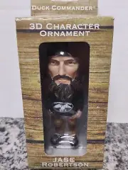 Duck Dynasty/Commander 3D Jase Robertson Character Holiday Christmas Ornament