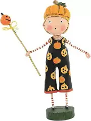 LORI MITCHELL ~ Pumpkin Patches ~ Folk Art Halloween Trick or Treat Figure ~
