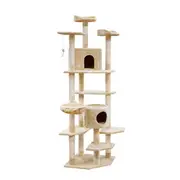 i.Pet Cat Tree 203cm Tower Scratching Post Scratch