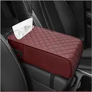 Armrest Box Booster Pad for Mazda RX-8 RX 8 RX8 2003-2012 Car Armrest Cushions Car Armrest Box Mats Center Console Armrest Cover Center Console Cover(C)