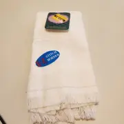 Crosd Stitch Towel Charles Craft E-Z Stitch Border Fingertip l Ecru Color NWT