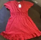 Alter’d State Red Dress L short sleeve NWT