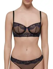 [Simone Perele] Celeste Half Cup Bra in Black