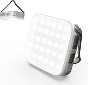 WARSUN Rechargeable LED Lantern – 1000LM Portable Camp Light, Water-Resistant Rechargeable Lantern for Camping, Hiking, Emergency Use, Great Camping Accessories