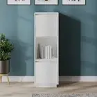 Wooden Highboard White Storage Cabinet Living Room Furniture Sideboard Cupboard