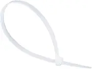 250-1000x Cable Ties Zip Ties Nylon UV Stabilised Bulk White Clear Cable Tie - Heat, Chemical & Abrasion Resistant, Ideal for Multiple Applications