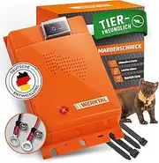 Werktal Car Marten Scarecrow, Effective Protection Against Rodents in the Engine Compartment, with Ultrasound and Flash, Car Battery Operated