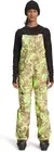 The North Face NF0A5AD2 Womens Brown Prairie Paintbrush Print Freedom Bib SGN384
