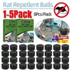 8-40X Rat Repellent Peppermint Oil Rat Mice Repellent for Kitchen Office Bedroom