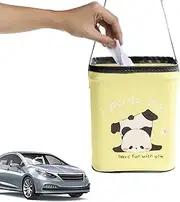 Car Garbage Can | Car Trash Bin Rubbish Container | Portable Automotive Garbage Cans Organizer for, SUVs, Trucks, RVs