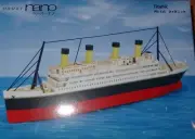 titanic Paper Nano Kawada Laser Cut Paper Model Kit PN135