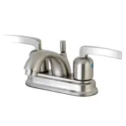 Kingston Brass FB260.EFL Centurion 1.2 GPM Centerset Bathroom - Nickel