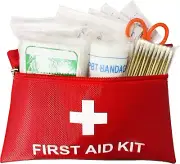 Ambulance First Aid Kit Small Family Work Travel Car Bag COMPLIANT 79PCS