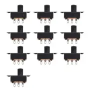 5X(10 Pcs SS22F25-G7 2 Position DPDT 2P2T Panel Mount Slide Switch Solder3627