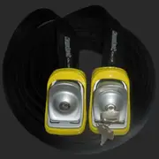 KanuLock Lockable Tie Down Straps (4m)