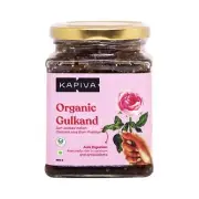 Kapiva Organic Gulkand - Made from Sun Cooked Damask Rose 300g