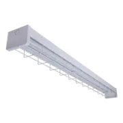 Park LED Batten Light Wire Guard L1230mm DIM Sensor White Metal 3CCT - 66065