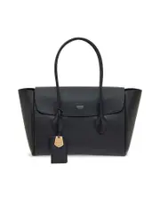 Ferragamo Smooth Grain Trapeze Shoulder Bag