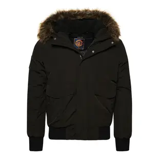 SUPERDRY 男裝 長袖 休閒外套 Everest Bomber 黑