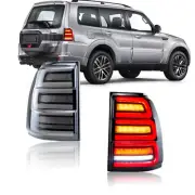 2x Rear Lamps Taillights Dynamic For Mitsubishi Pajero Mentero V93 V97 2006-2020