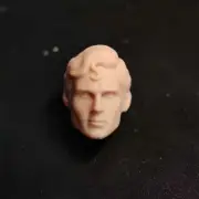 Blank 1/18 Scale The Superman Tom Welling Head Sculpt Unpainted Fit 3.75" Figure