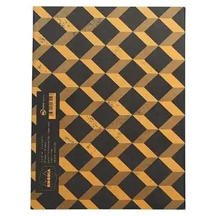 法國RHODIA Heritage 線裝橫線筆記本/ L/ Escher Black/ Lined