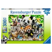 300pc Ravensburger Wildlife Selfie Kids/Childrens Jigsaw Puzzle Set 9y+