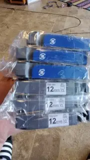 Tz2-231 Black Ink On White Brother P Touch Tape For Label Maker