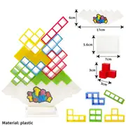 Tetra Tower Balance Stacking Blocks Game Team Toys Gifts for Kids & Adults DM