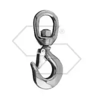 Hook Swivel IN The Carbon With Safe Universal