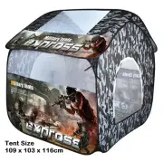 Kids Army Play Tent for Toy Guns Tactical Accessories Boys Play Tent vest Kit