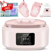 Paraffin Wax Machine for Hands and Feet Moisturizing Warmer with Auto-Timer Pink