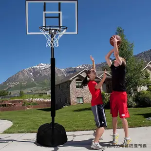 【HomeMax 家居工場】兒童透明PC籃板籃球架/ 可移動式 / 高度可調 #9002#