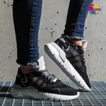 正版 ADIDAS NITE JOGGER BOOST 黑 灰 白 3M反光 慢跑 女鞋 王嘉爾 CG6253 休閒鞋