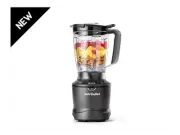 NutriBullet NBF50600AK Black 64oz Blender Pitcher Jar Size Blender 5 speeds