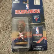 Vintage 1996 Dennis Rodman Chicago Bulls Corinthian Headliners NBA NEW