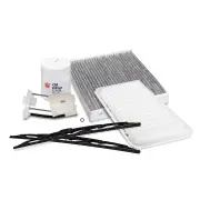 Sakura Front Wiper Blades & Filter Service Kit for Toyota Camry ACV40R 2.4L
