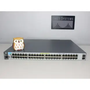 HP J9853A 2530-48G POE+48 Port Gigabit PoE 2 Network Switch