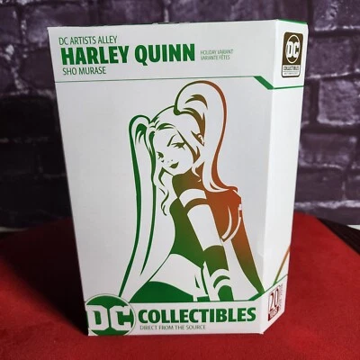 DC Comics - Artist Alley - Harley Quinn STATUE - SHO MURASE - Holiday Variant