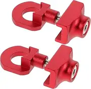 Abaodam 2Pcs Aluminum Alloy Chain Tensioner for Folding Bikes Lightweight Chain Adjuster Tool Reliable Chain Tensioning for Single Speed Bicycles Portable Design