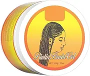 Hair Edge Tamer,100ml Braid Gel Hair Fly Away Tamer | No Flake Extreme Hold Styling Wax Edge Hair Paste for Braiding, Curling, Twisting, Smooth Hair Jmedic