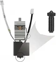Suitable for Kobra 3/3 Combination Print Head Original extruder Assembly, Suitable for Kobra 3/Kobra 3 Combination hot end with Motor Attachment Cutter(Hard Steel Hotend)