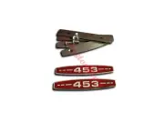 453 Brabus Style Metall Emblem Abzeichen Logo Fußmatten Set Smart Fortwo III 453