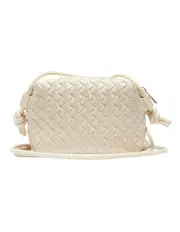 [Ravella] Sass Bag in Bone Weave