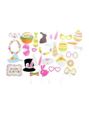 [Boutique Retailer Costumes] Easter Photo Booth Props 28 Pieces in Multi