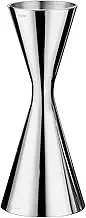 Cocktail Measuring Cup, Cocktail Jigger for Bartenders, Double Jigger with Inner Scale 60/90 ml, Integrated Scales 304 Stainless Steel Measuring Cup, Bar Measure Dual Spirit Measure Cup, for Bars and Homes