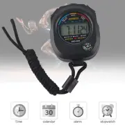 2 PCS Multifunctional Handheld Digital LCD Stopwatch Timer for Sports/Running