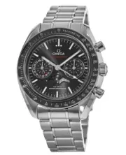 New Omega Speedmaster Black Dial Stainless Men's Watch 304.30.44.52.01.001