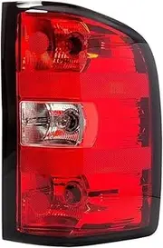 Tail Light, Compatible With Chevy Silverado 2007-2013 Rear Turn Signal Light Stop Brake Lamp Reversing Lamp(Right)