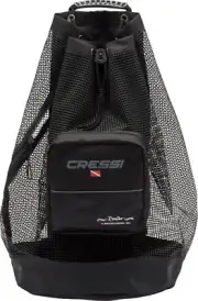 Cressi Roatan Mesh Backpack 95 Liters Medium Bag Black